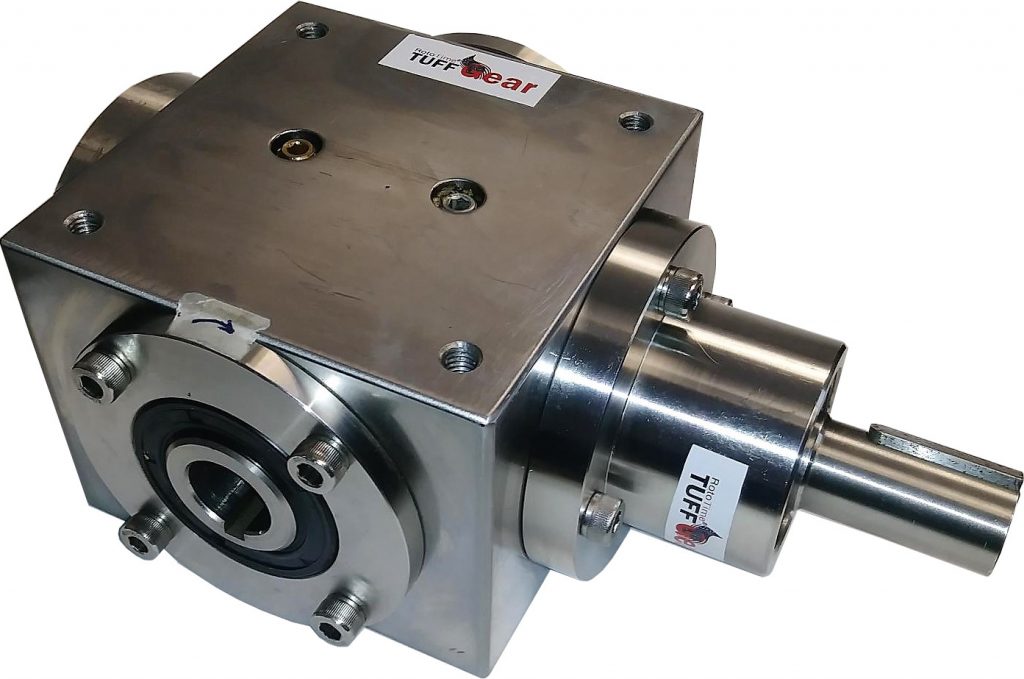 TuffGearHollow RTT25.4 RotoTime Servo Gearbox, Stainless Gearbox
